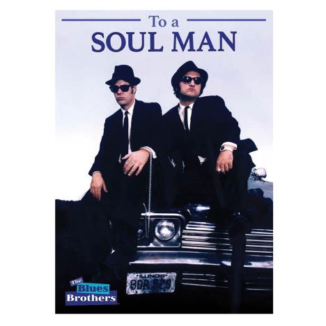 The Blues Brothers To A Soul Man Birthday Card £1.59